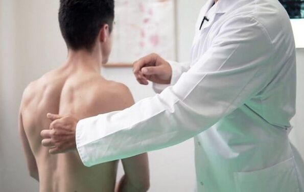 sāpju diagnostika starp lāpstiņām